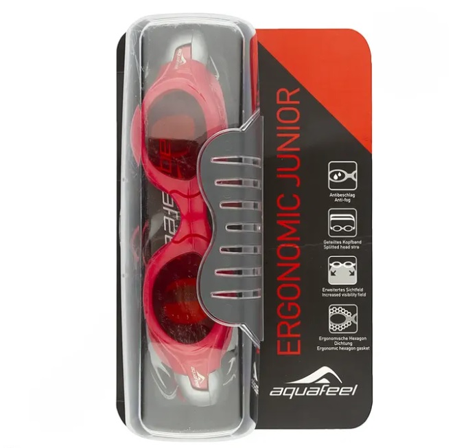 عینک شنا بچه گانه ERGONOMIC – 41019 | قرمز