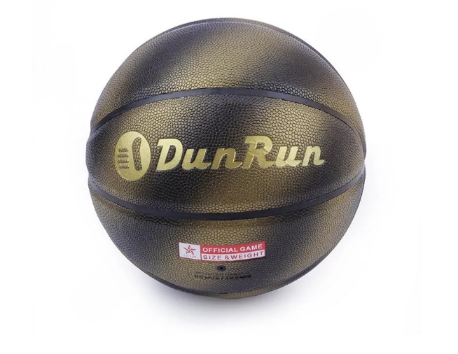توپ بسکتبال dunrun شیکاگو بولز DZH | مشکی/طلایی